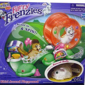 Furry Frenzies Whirl Around Playground featuring Rascal Rally **New & Sealed**